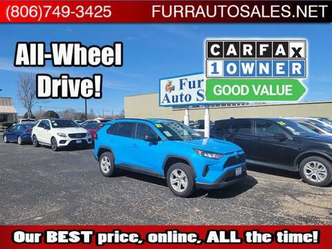 2021 Toyota RAV4 Hybrid for sale at FURR AUTO SALES in Lubbock TX