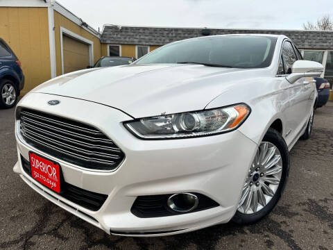 2016 Ford Fusion Hybrid for sale at Superior Auto Sales, LLC in Wheat Ridge CO