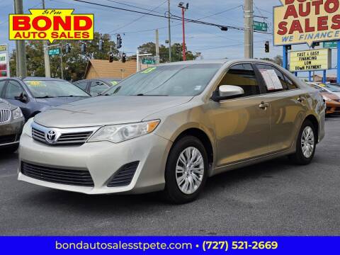 2014 Toyota Camry for sale at Bond Auto Sales of St Petersburg in Saint Petersburg FL