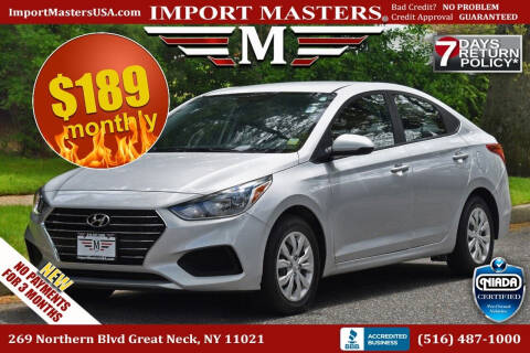 2021 Hyundai Accent for sale at Import Masters in Great Neck NY