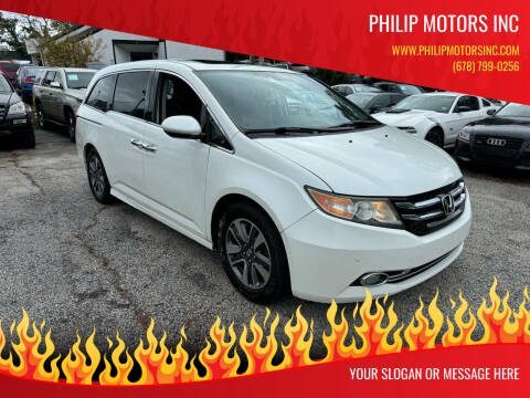 2015 Honda Odyssey for sale at Philip Motors Inc in Snellville GA