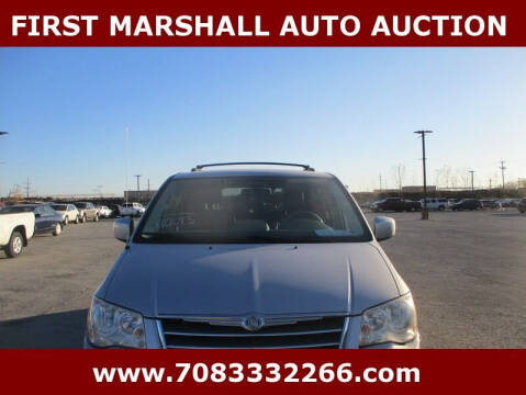 2010 Chrysler Town and Country for sale at First Marshall Auto Auction in Harvey IL