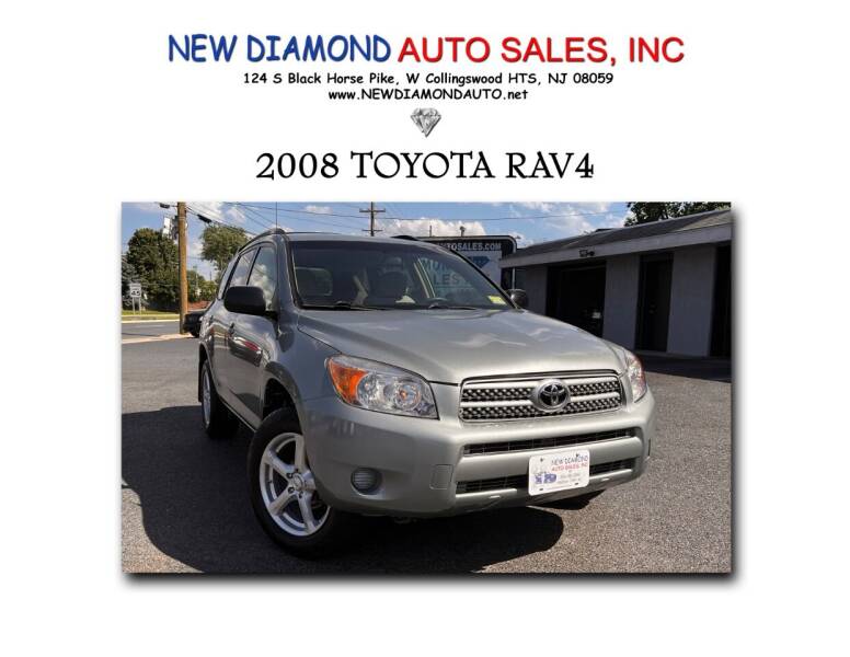 2008 Toyota RAV4 for sale at New Diamond Auto Sales, INC in West Collingswood Heights NJ