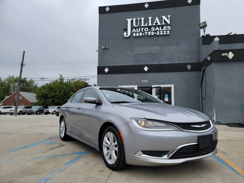 2015 Chrysler 200 for sale at Julian Auto Sales in Warren MI