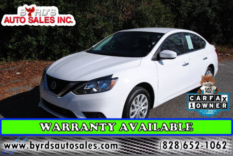 2019 Nissan Sentra for sale at Byrds Auto Sales in Marion NC