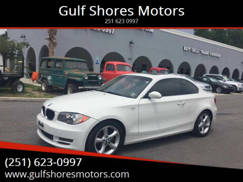 2008 BMW 1 Series for sale at Gulf Shores Motors in Gulf Shores AL
