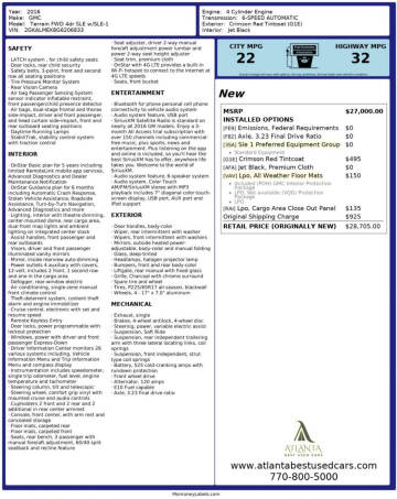 2016 GMC Terrain SLE-1