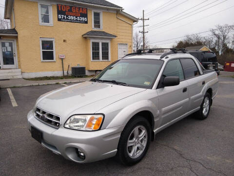 2006 Subaru Baja for sale at Top Gear Motors in Winchester VA