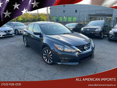2017 Nissan Altima for sale at All American Imports in Alexandria VA