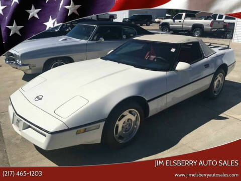 1988 Chevrolet Corvette for sale at Jim Elsberry Auto Sales in Paris IL