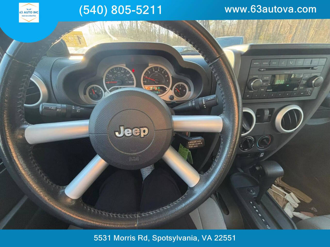 2008 Jeep Wrangler for sale at 63 Auto Inc in Spotsylvania, VA