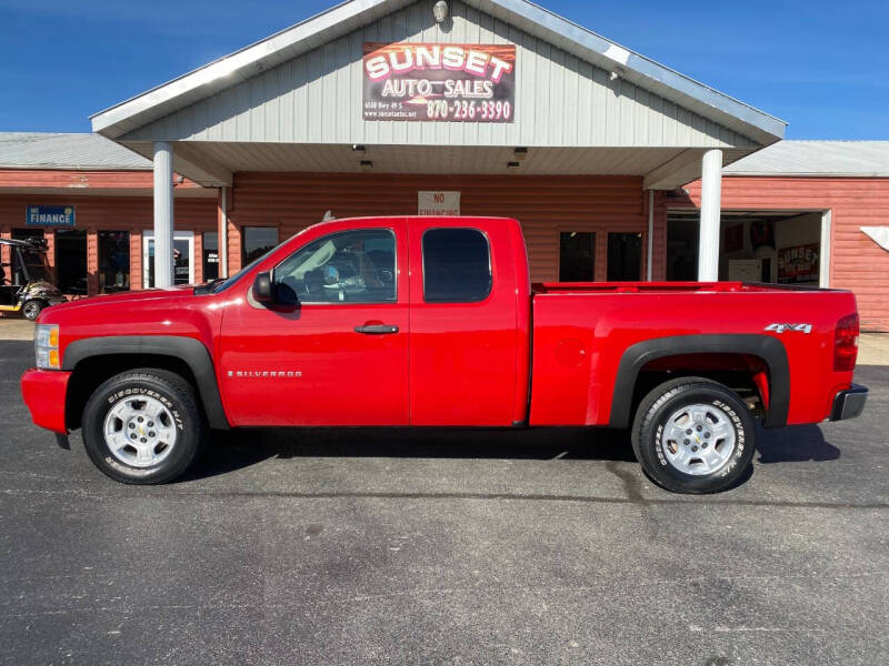 2007 Chevrolet Silverado 1500 for sale at Sunset Auto Sales in Paragould AR