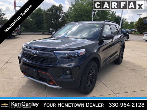 2022 Ford Explorer for sale at Ganley Chevy of Aurora in Aurora OH
