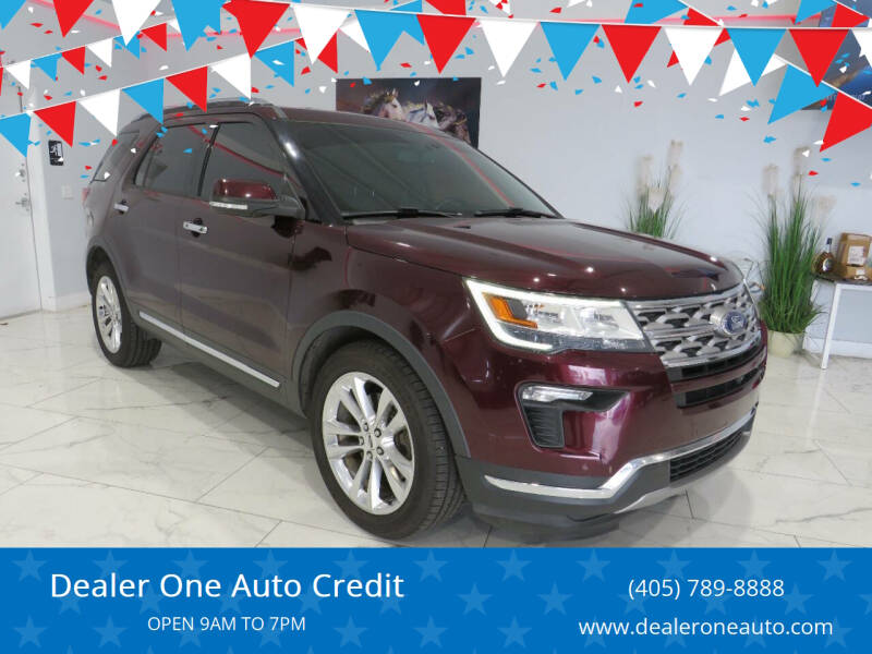 2018 Ford Explorer for sale at Dealer One Auto Credit in Oklahoma City OK