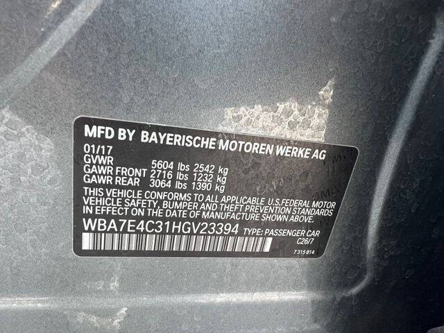 2017 BMW 7 Series 740i xDrive