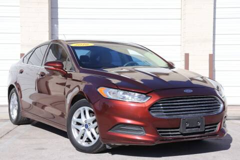 2016 Ford Fusion for sale at MG Motors in Tucson AZ
