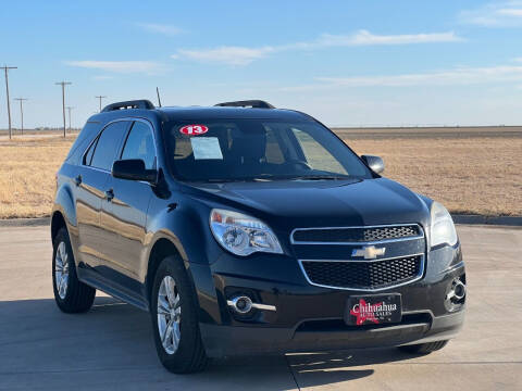 2013 Chevrolet Equinox for sale at Chihuahua Auto Sales in Perryton TX
