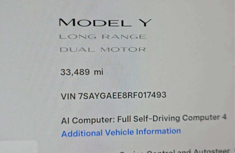 2024 Tesla Model Y Long Range