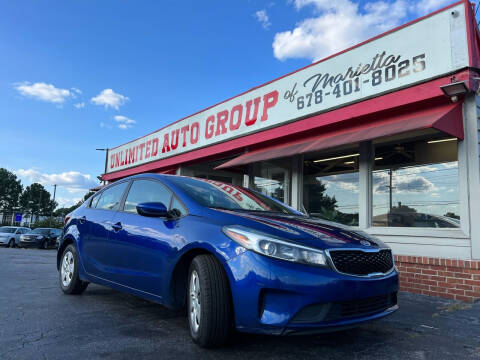 2017 Kia Forte for sale at Unlimited Auto Group of Marietta in Marietta GA