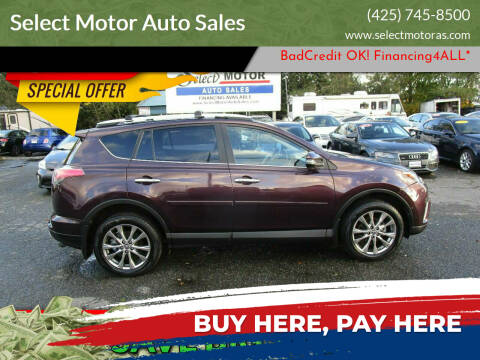 2016 Toyota RAV4 for sale at Select Motor Auto Sales in Lynnwood WA