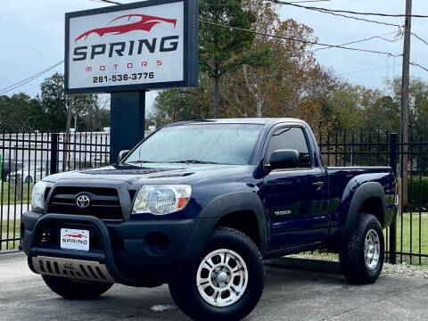 2006 Toyota Tacoma for sale at Spring Motors in Spring TX