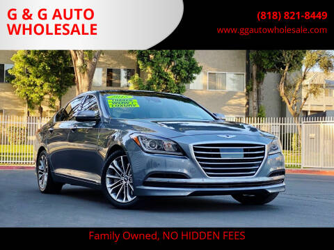 2015 Hyundai Genesis for sale at G & G AUTO WHOLESALE in North Hollywood CA