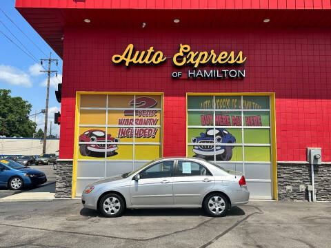 2008 Kia Spectra for sale at AUTO EXPRESS OF HAMILTON LLC in Hamilton OH