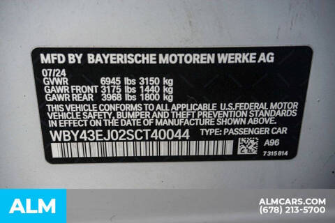 2025 BMW i7 eDrive50