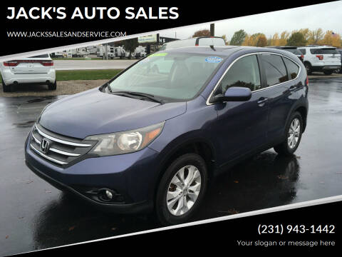 2013 Honda CR-V for sale at JACK'S AUTO SALES in Traverse City MI