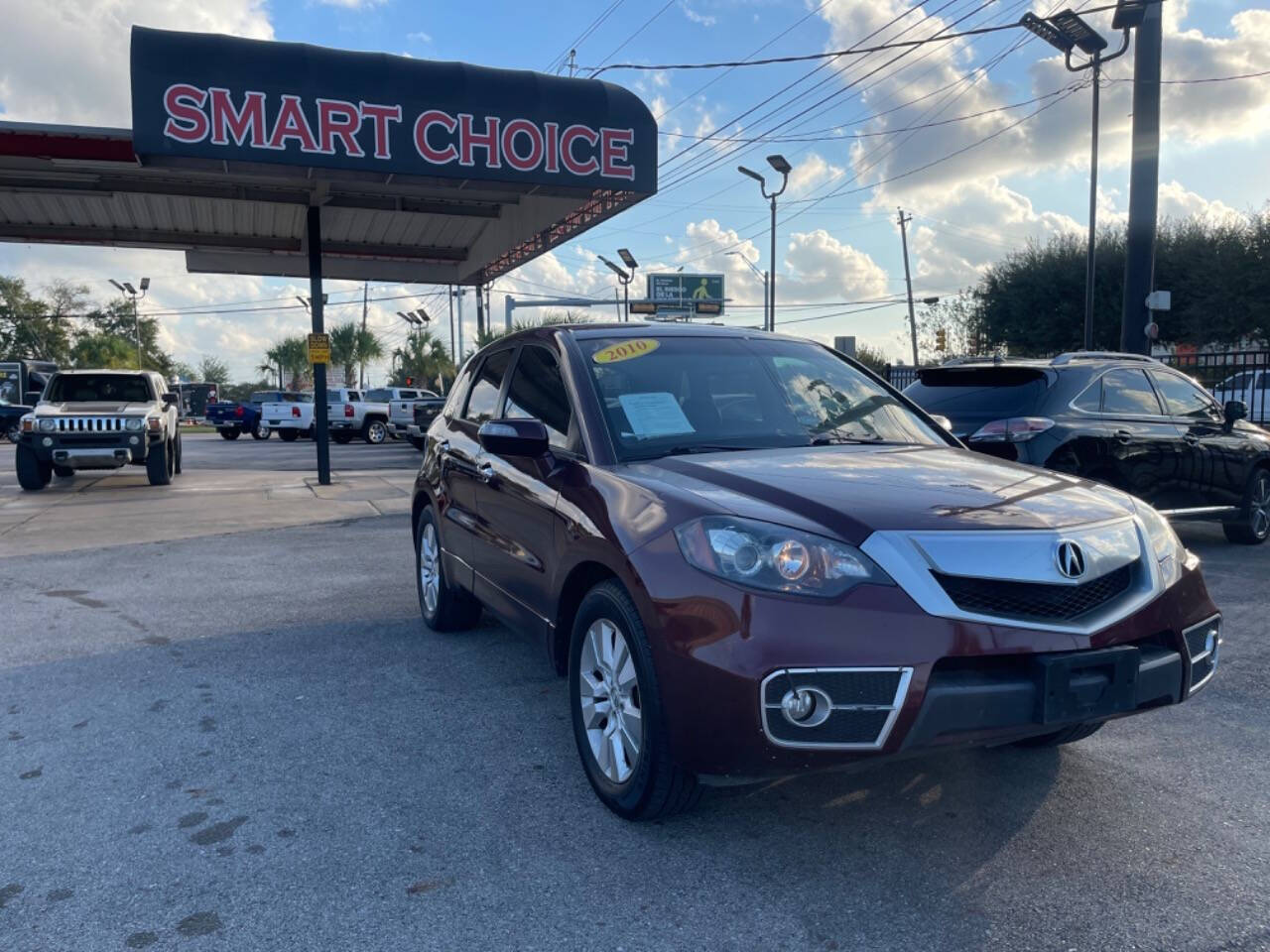 2010 Acura RDX for sale at SMART CHOICE AUTO in Pasadena, TX