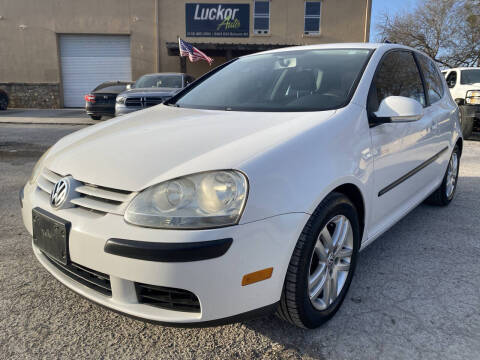 2007 Volkswagen Rabbit for sale at LUCKOR AUTO in San Antonio TX