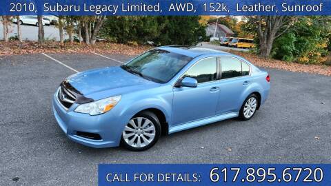 2010 Subaru Legacy for sale at Carlot Express in Stow MA
