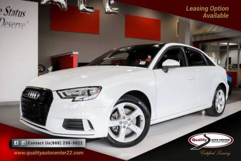 2018 Audi A3 for sale at Quality Auto Center of Springfield in Springfield NJ