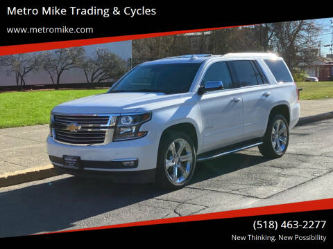 2020 Chevrolet Tahoe for sale at Metro Mike Trading & Cycles in Menands NY