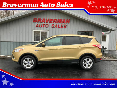 2014 Ford Escape for sale at Braverman Auto Sales in Waterloo NY