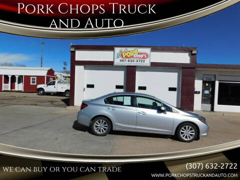 2012 Honda Civic for sale at Pork Chops Truck and Auto in Cheyenne WY