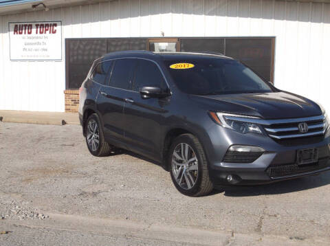 2017 Honda Pilot for sale at AUTO TOPIC in Gainesville TX