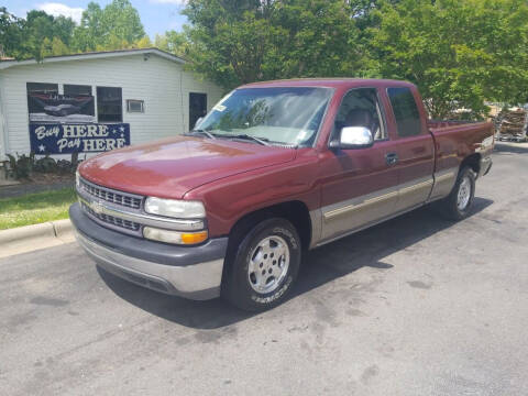 2001 Chevrolet Silverado 1500 for sale at TR MOTORS in Gastonia NC