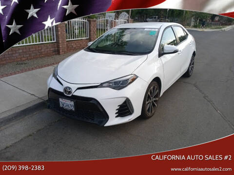2017 Toyota Corolla for sale at CALIFORNIA AUTO SALES #2 in Livingston CA