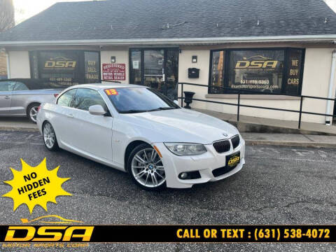 2013 BMW 3 Series for sale at DSA Motor Sports Corp in Commack NY