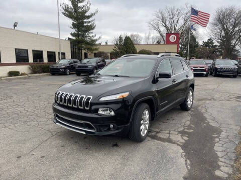 2017 Jeep Cherokee for sale at FAB Auto Inc in Roseville MI