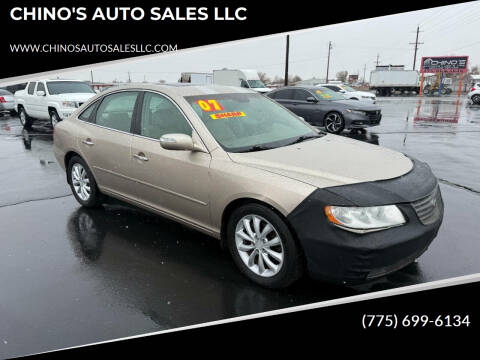 2007 Hyundai Azera for sale at CHINO'S AUTO SALES LLC in Fallon NV