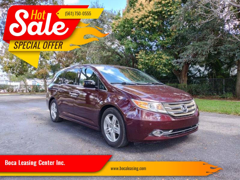 2012 Honda Odyssey for sale at Boca Leasing Center Inc. in West Palm Beach FL