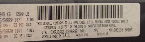 2018 Jeep Grand Cherokee Altitude