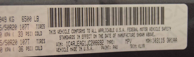 2018 Jeep Grand Cherokee Altitude