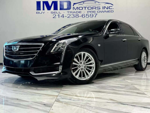 2018 Cadillac CT6 for sale at IMD MOTORS, INC in Dallas, TX