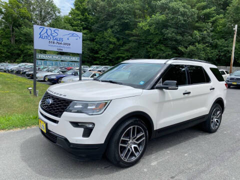 2018 Ford Explorer for sale at WS Auto Sales in Castleton On Hudson NY