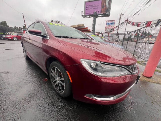 2015 Chrysler 200 for sale at Bedrock Auto in Salem , OR