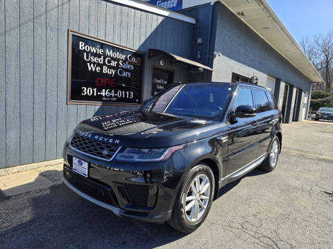 2019 Land Rover Range Rover Sport for sale at Bowie Motor Co in Bowie MD