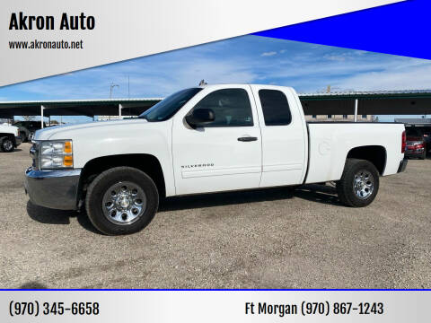 2013 Chevrolet Silverado 1500 for sale at Akron Auto in Akron CO